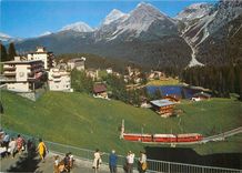 CPM Arosa Dorfstrasse mit Blick gegen Untersee