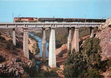 CPM Train de voyageur de l'ONCFM