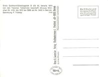 CPM Erste Gotthard-Güter zugslok D 3/3 42