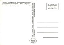 CPM Foto H. Waldburger.14.7.1954