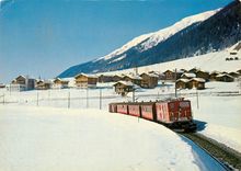 CPM Gluringen  1336m  Wallis mit Furka.Oberalp.Bahn