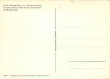 CPM "Furka_ Oberalp-Bahn  der ""Glacier-Express"""