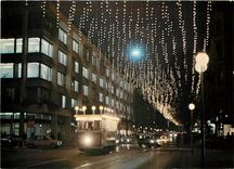 CPM Zurich  Weihnachtsdekoration an der Bahnhofstrasse