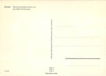 CPM Zurich  Weihnachtsdekoration an der Bahnhofstrasse