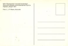 CPM "NZH"Boedapester" tramstel Amsterdam"