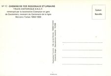 CPM CHEMINS DE FER REGIONNAUX ET URBAINS
