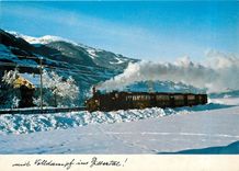 CPMEine der letzten Kleinbahnen Osterreichs fuhrt nach MAYRHOFEN im Zillertal