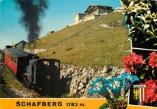 CPM Le sommet du Schafberg et chemin de fer