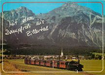 CPM Mit der Zillertalbahnins Zillerinler Alpenparadies