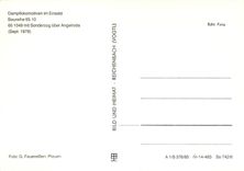 CPM Dampflokomotiven im Einsatz