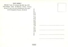 CPM SNCF 45309 F Train Brigue