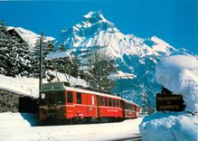 CPM Luzern-Stans-Engelberg-Bahn Mit Halmen