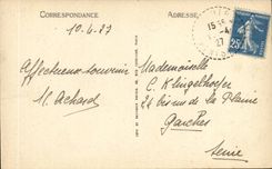 Locquirec CPA the green island has high tide