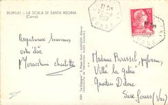 CPA LA SCALA DI SANTA REGINA (corse)