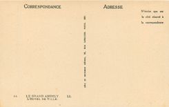CPA LE GRAND ANDELYS-HOTEL DE VILLE