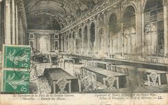 CPA La signature de la Paix de la Grande Guerre.Versailles-Galerie des Glaces