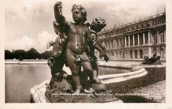 CPA PALAIS DE VESAILES Pariere d'eau