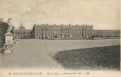 CPA PALAIS DE VERSAILLES-Cote du Parc-