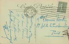 CPA PALAIS DE VERSAILLES-Cote du Parc-