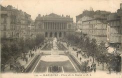 CPA Marseille Place de la Bourse 