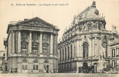 CPA Palais de Versailles La Chapelle et aile Louix XV 