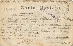 CPA Versailles Le Belvedere parc du Petit Trianon 