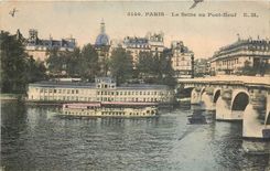 CPA Paris La Seine au Pont Neuf 
