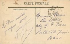 CPA Paris Le Pont Alexandre III Panorama pris du Grand Palais 