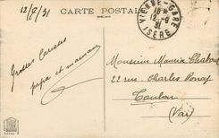 CPA Vienne Quartier Saint Andre le Pas le Quai et les Ruines de la Baite Bateau