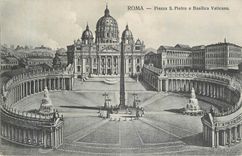 CPM Roma Piazza S Pietro e Basilica Vaticana 