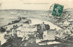 CPA Les Andelys Panorama du Chateau Gaillard 