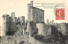 CPA Chateau de Bonaguil Commune de St Front L et G Ruines des XIII et XV 