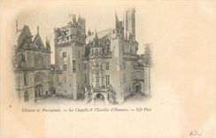 CPA Chateau de Pierrefonds La Chapelle l'Escalier d'Honneur 