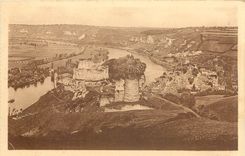CPA Le Petit Andely Les Ruines du Chateau Gaillard et la Vallee de la Seine 