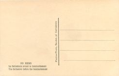 CPA Reims La Cathedrale avant le bombardement 