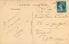 CPA Versailles Le Chateau La Chambre a coucher de Louis 