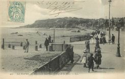 CPA Le Havre Boulevard Maritime et Cap de la Heve 