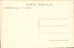 Sommiares - Vue Generale - CPA 