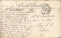 Bordeaux - panorama seen of the Tower Michel saint - CPA