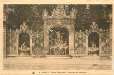 CPA Nancy Place Stanislas Fontaine de Neptune 