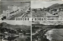 CPA Souvenir d'Hendaye 