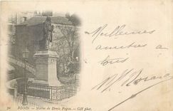 CPA Blois Statue de Denis Papin 