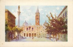CPA Roma Basilica di S Maria Maggiore 