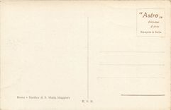 CPA Roma Basilica di S Maria Maggiore 