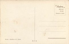 CPA Roma Basilica di S Paolo 