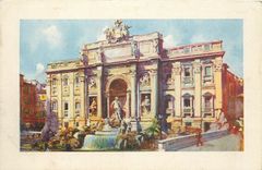 CPA Roma Fontana di Trevi 