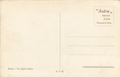 CPA Roma Via Appia antica 