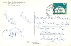 CPM Les Hauderes Val d'Herens Valais 