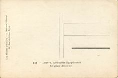 CPA Louvre Antiquites Egyptiennes Le Dieu Amon ra 
