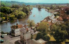 CPA The River from the Church Tower Henley on Thames 